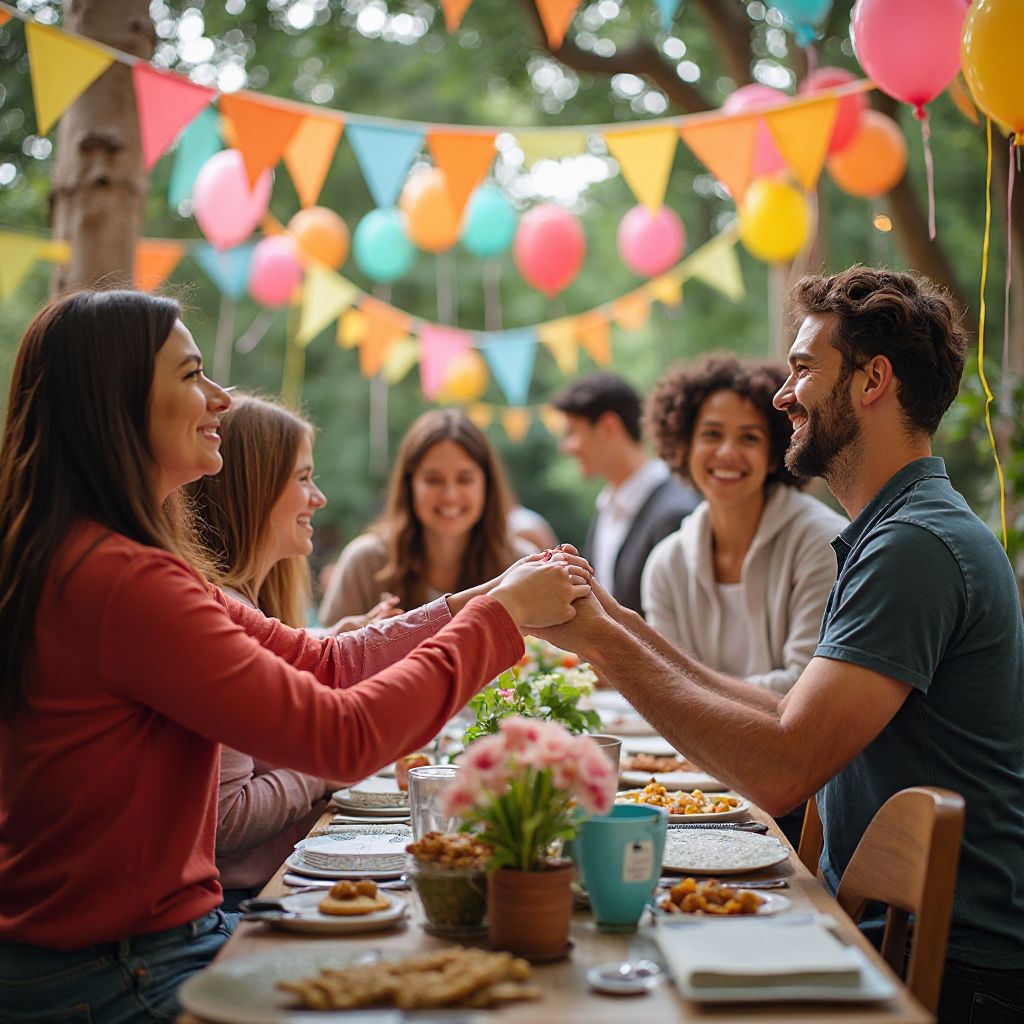 Community gathering celebration